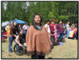 Maria at powwow
